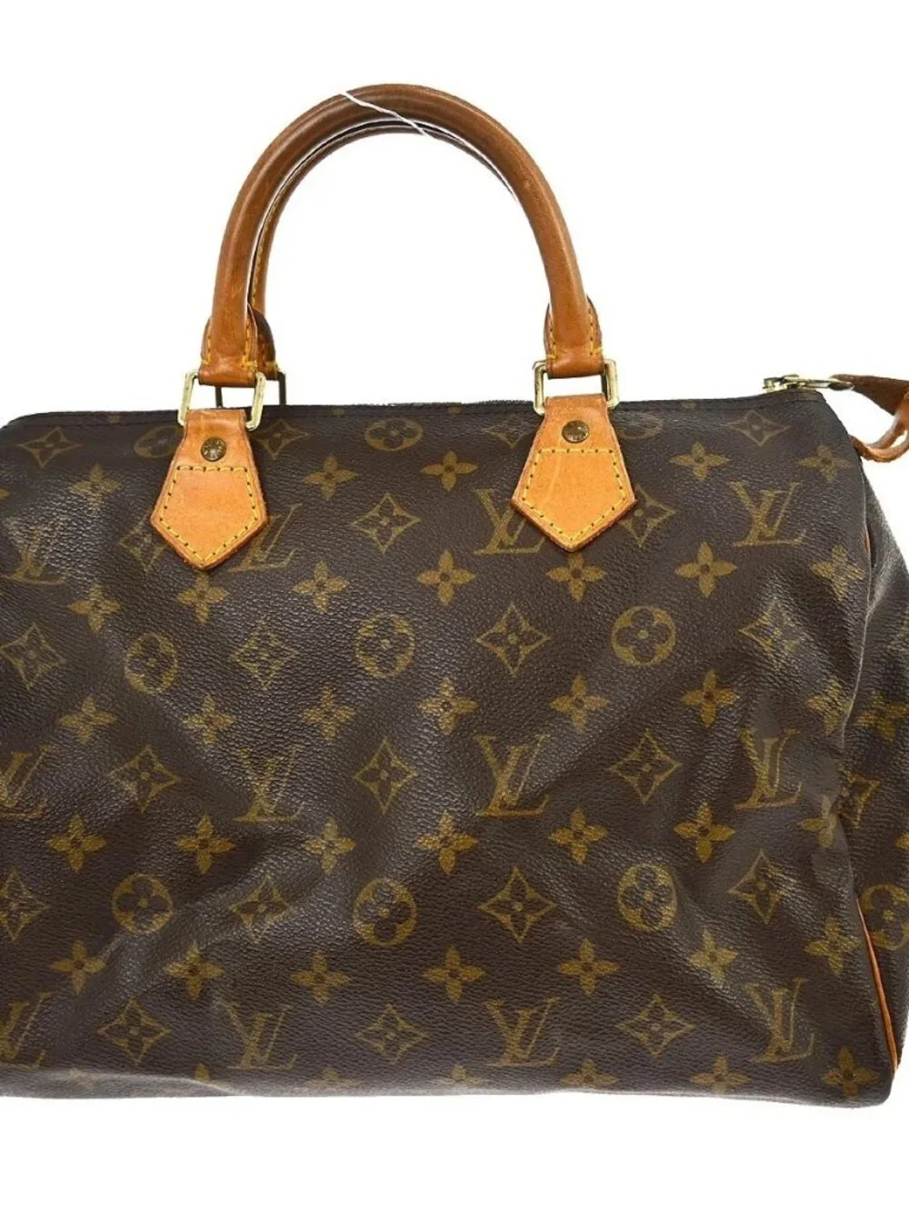 Best02 LOUIS VUITTON SPEEDY 30 HANDBAG PURSE MONOGRAM